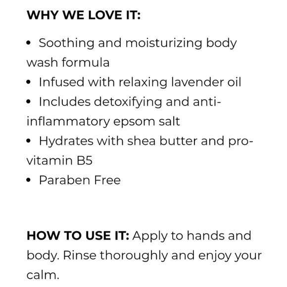 NEW Cuccio epsom salt hand/body wash - Picture 3 of 5